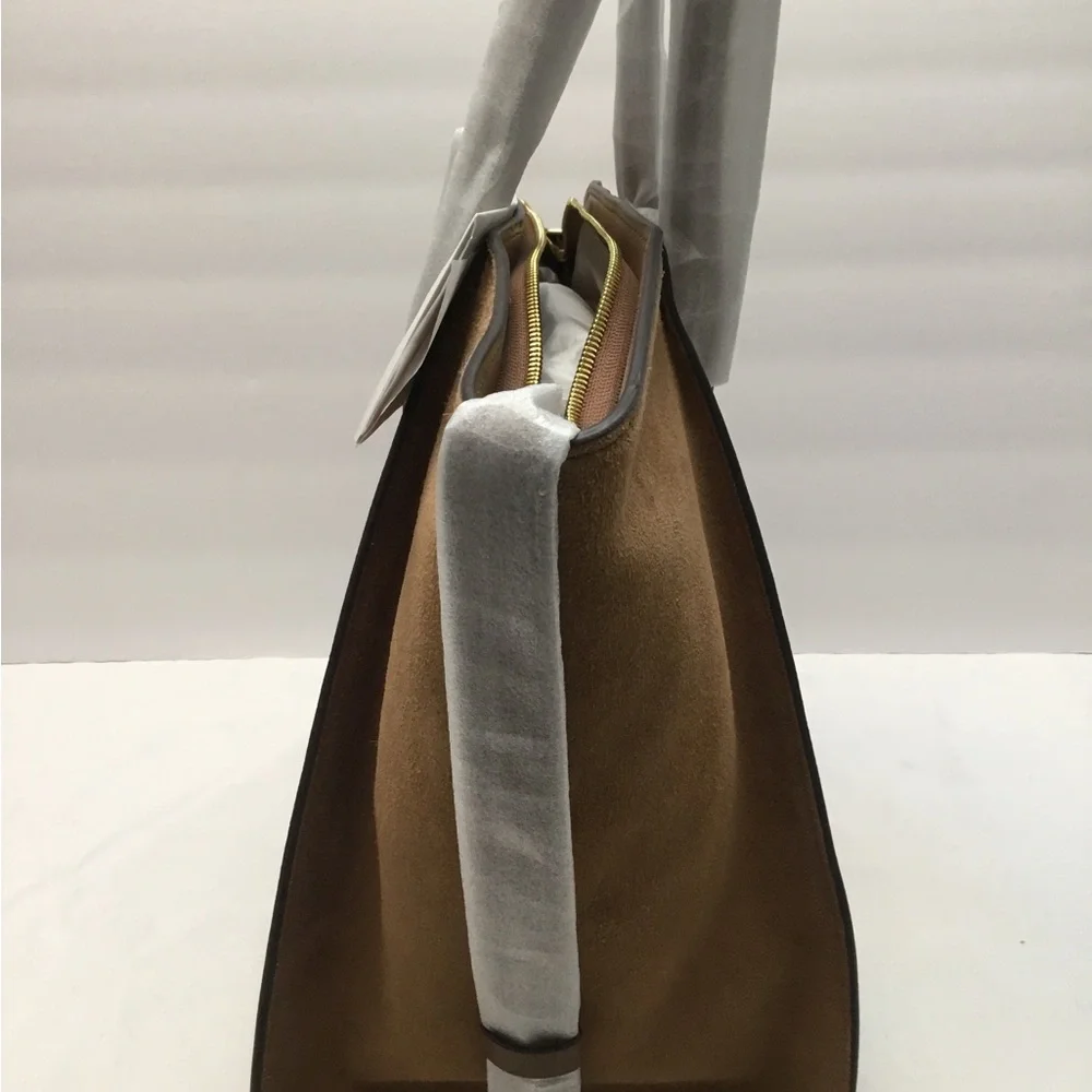 Michael Kors Brown Leather Tote Bag